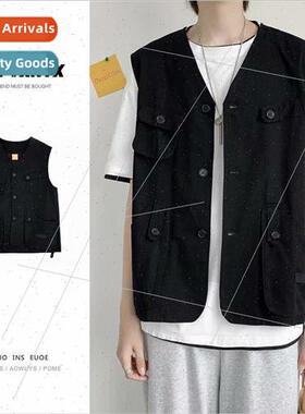 Summer workwear undershirt undershirt men nd ins Japanese Ha