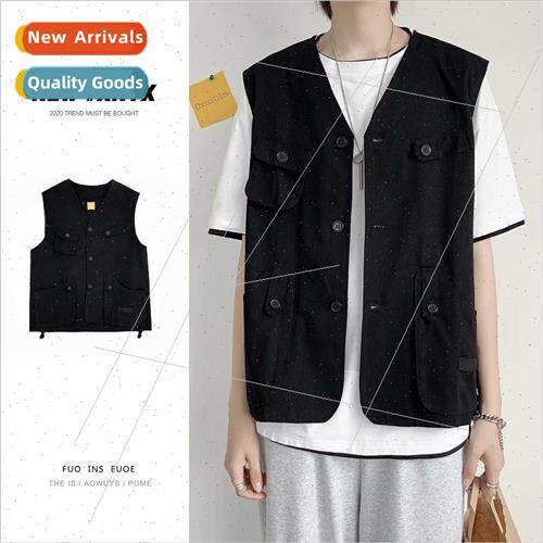 Summer workwear undershirt undershirt men nd ins Japanese Ha