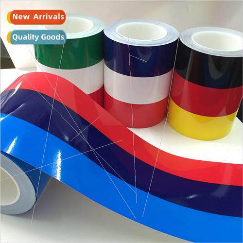 适用 Bao color car sticker Tricolor flag car sticker color f