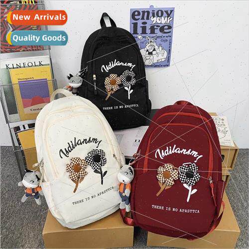New cool Hong Kong  large capacity shoulder bag 2022 female
