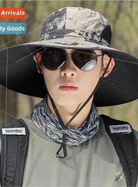 12cm brim hat mens spring and summer large-brimmed sun hat o