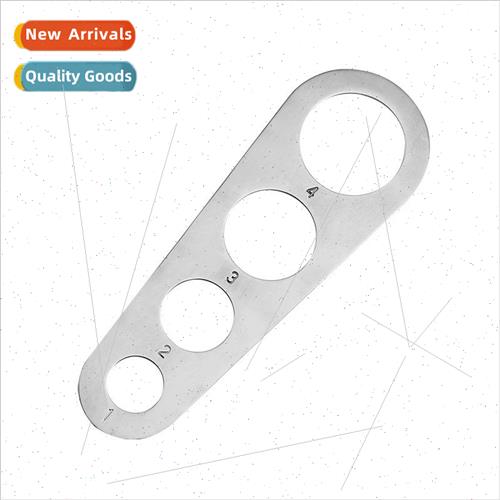 4-hole stainless steel pasta measure spaghetti measure measu