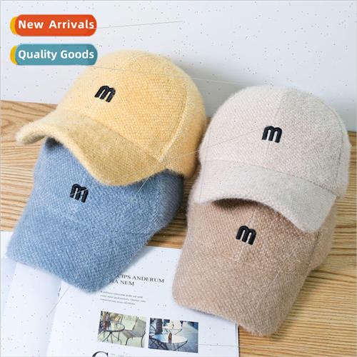 Hat female new versatile fashion round face large face thin