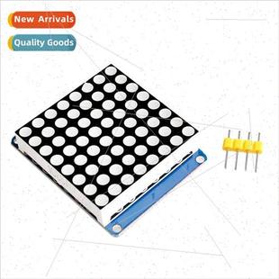 with Interf 8LED Screen Module Matrix Dot I2C 1.2 Red 8X8