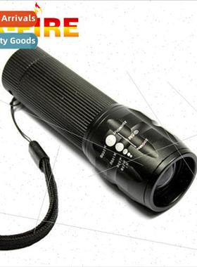 Bicycle headlight telescopic focusing aluminum alloy pull tu
