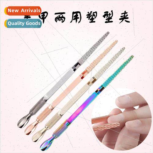 Nail art double head pressure nail shape stick multifunction