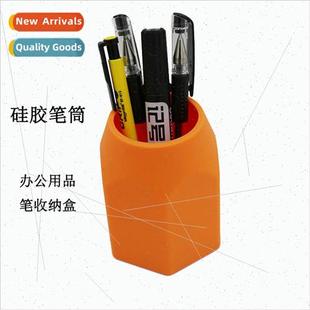 Hexagonal office pen holder student desktop stationery stora