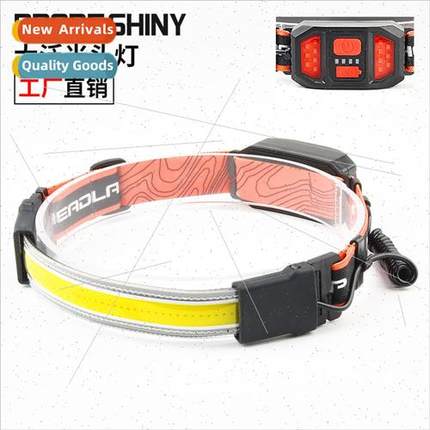 Built-in  USB rechargeable with electric display COB patch o