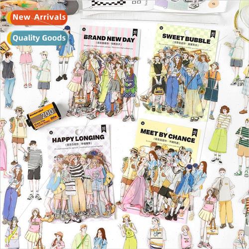 The eye is all yours series PET sticker pack cartoon set sho