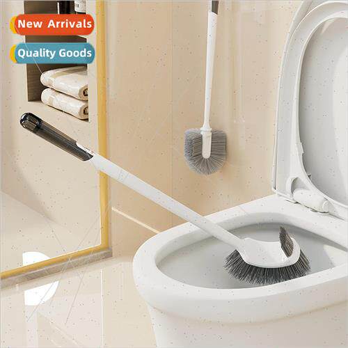 New toilet brush household bathroom plastic long handle brus