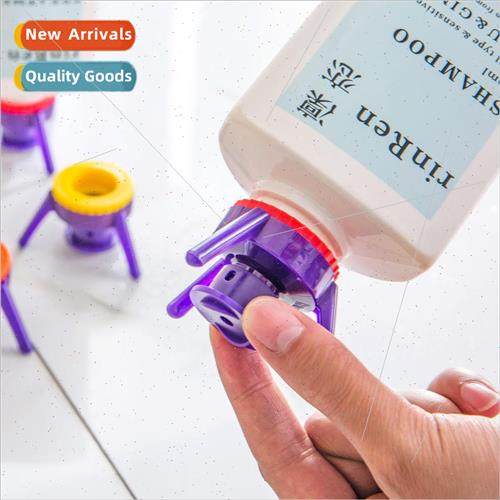 Triangle inverted bottle cap kitchen spice bottle plastic bo