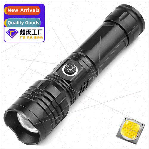 New P50 flashlight tube aluminum zoom LED flashlight power d