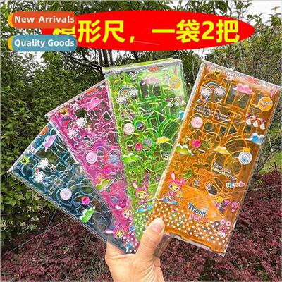 Multifunctional ruler elementary school students set of rule