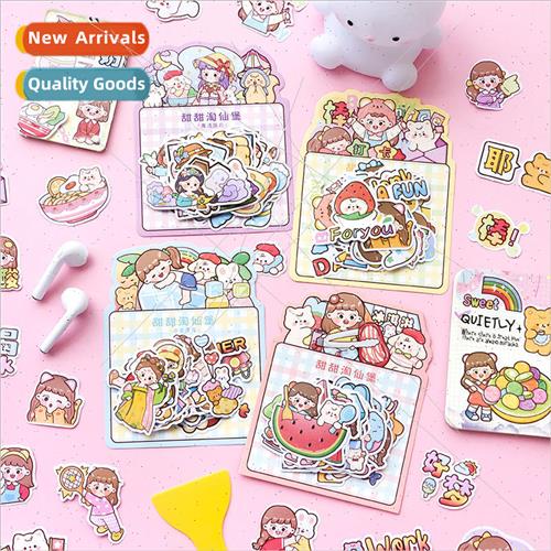 sweet sweet Amoy Fairy Castle Japanese paper stickers pack c