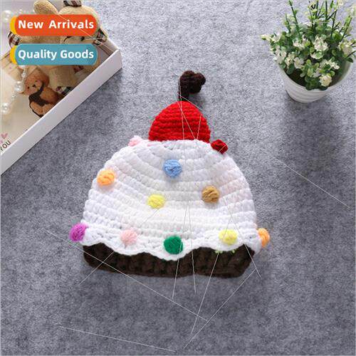 New childrens handmade hats fall and winter single cap straw