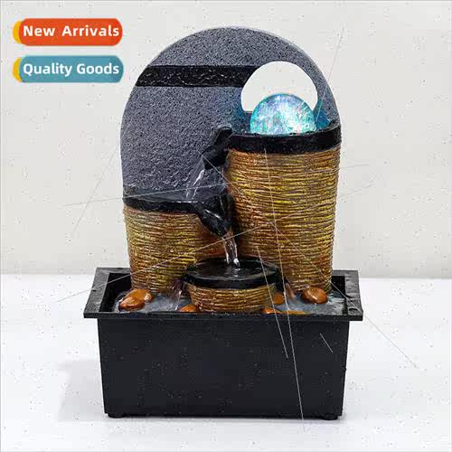 Resin entrance east Asia creative desktop small ornaments fl