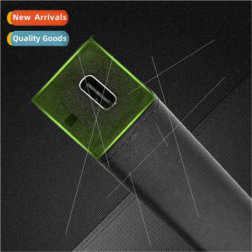 type-c socket rechargeable 753 square tube red and green lig