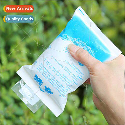 Thickened water-filled ice packs Repeatedly used fresh refri