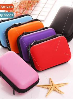 Large headset bag convenient EVA headset bag data cable orga