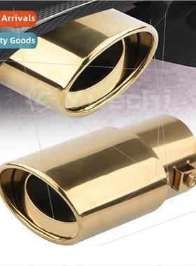 Car modification universal tailpipe fear exhaust silencer 63