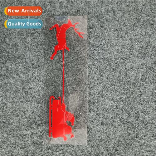 Christmas car decoration stickers elk Santa Claus sleigh win