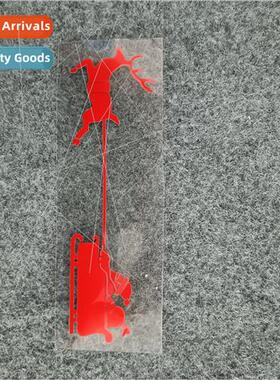 Christmas car decoration stickers elk Santa Claus sleigh win