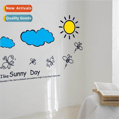The fifth generation of PVC transparent film new wall sticke