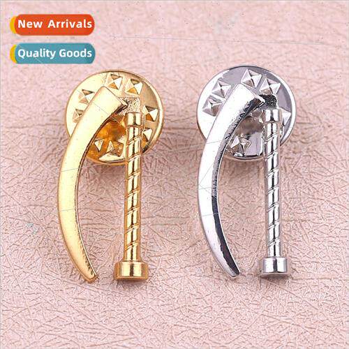 Medical equipment brooch laryngoscope modeling metal pins do
