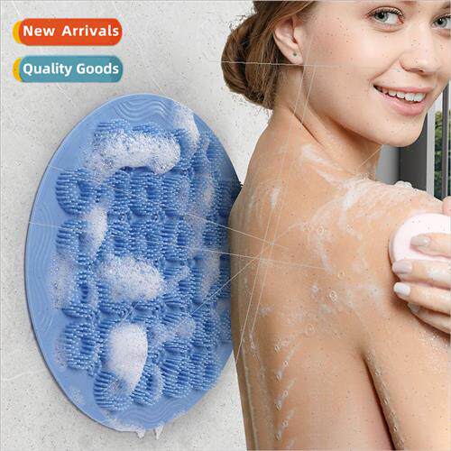 Bath rubbing artifact bathroom stick wall back rubbing lazy