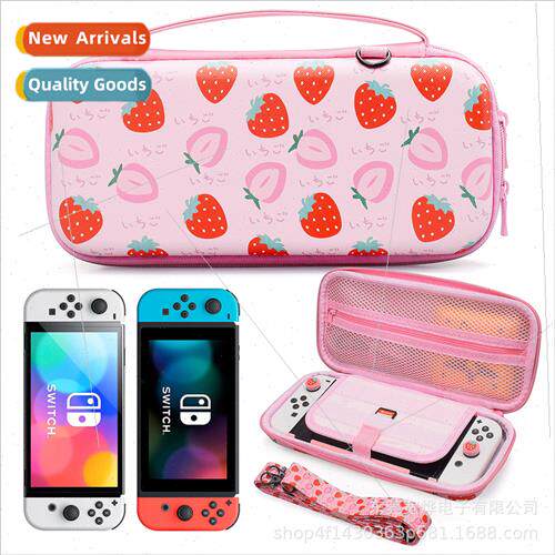 适用 switch storage bag switch/oled bag strawberry theme bag