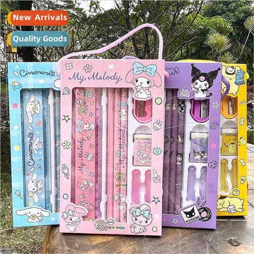 Creative cartoon Sanrio hand carry stationery set childrens