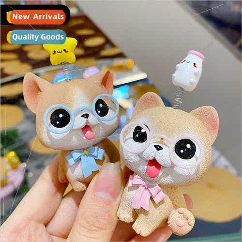 Cartoon lucky cute pet car ornaments nd cute ornaments creat