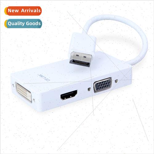 Large DP TO HDMI VGA DVI 3-in-1 Adapter Cable Thunderbolt No