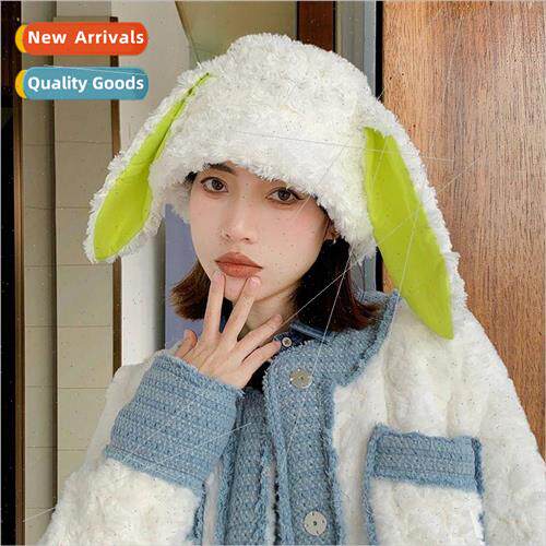 Thunderbolt cap female cute quirky fall and winter hundred w
