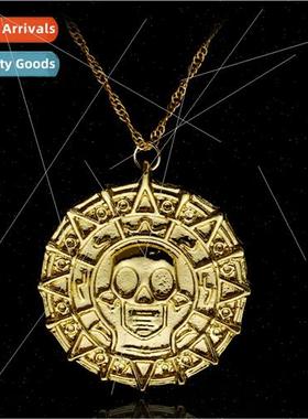 Movie Jewelry Pirates of the Caribbean Aztec Aztec Gold Coin