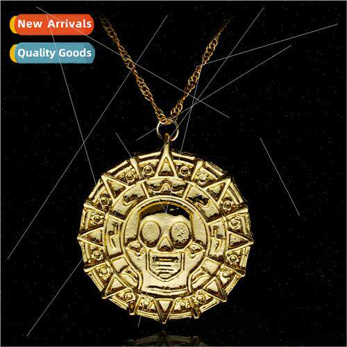 Movie Jewelry Pirates of the Caribbean Aztec Aztec Gold Coin