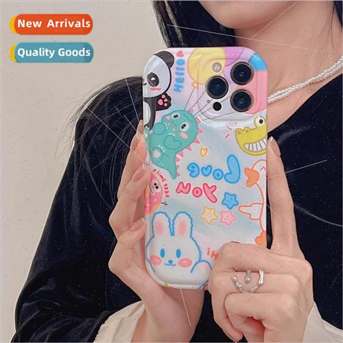 适用 iphone13pro max cartoon animal apple 12 phone case 11 a