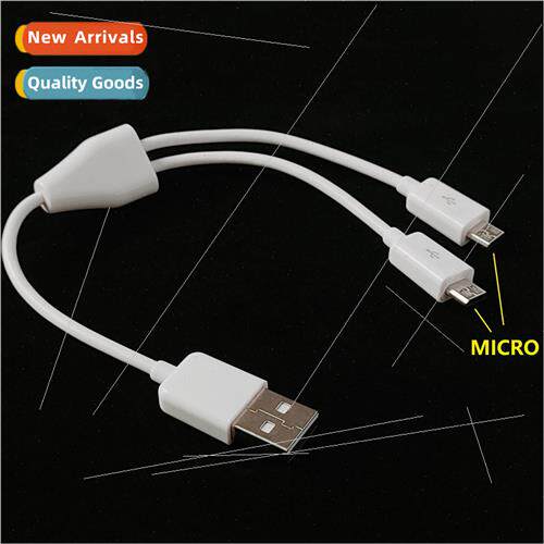 High Quality 20CM Two-way MICRO USB Charging Cable Charge 2