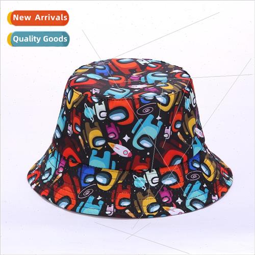 Space Werewolf Among Us Printed Fishermans Hat Outdoor Hat P