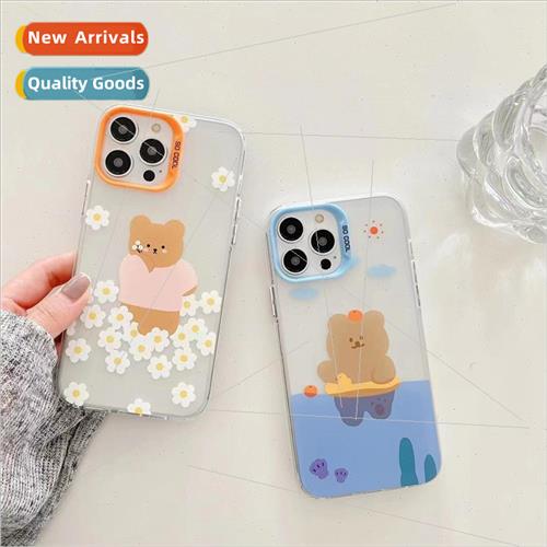 Flower Bear IPhone13/14ProMax Eye Protection Apple 12 Skin C