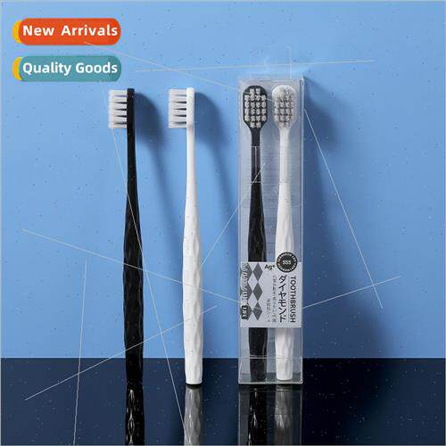 lver Ion Anti-bacterial Wide Head Soft Bristle Toothbrush 2p