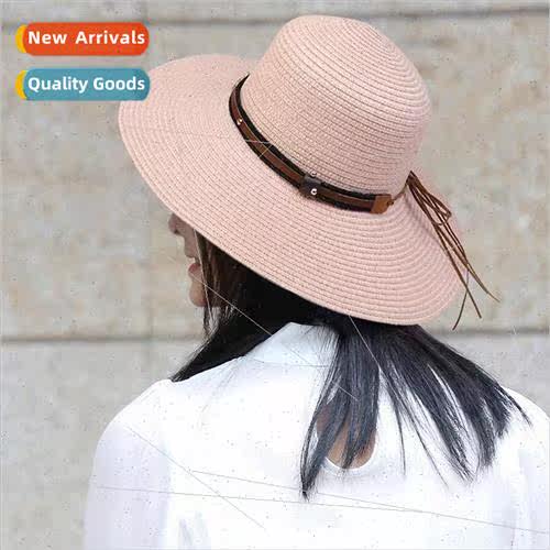 2022 new summer bow bow ladies dome hat beach sun shading st