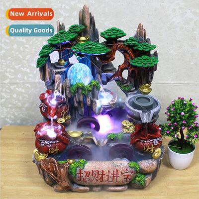 Fish pond courtyard outdoor feng shui wheel fish tank Chines