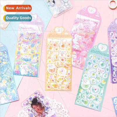 Star bubble candy plan stickers handbook laser goo card stic