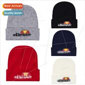 warm hat knitted New ski wool sports embroidery outdoor cap