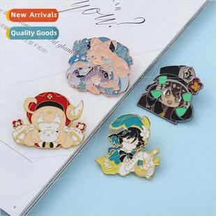 original God around Cartoon brooch anime the Keli characters