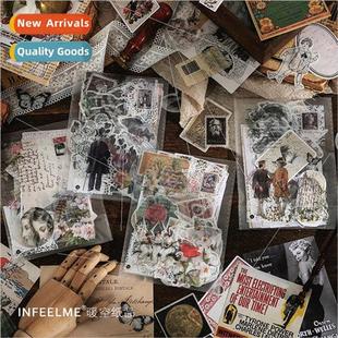 Poet Series Vintage Material terary Manor ins Handbook Pack