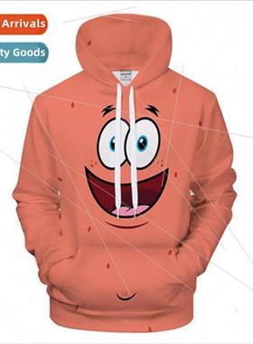 2021 New Anime SpongeBob SquarePants Loose Casual Adult Swea