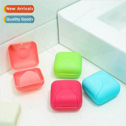 New creative soap box locking travel travel candy color soap