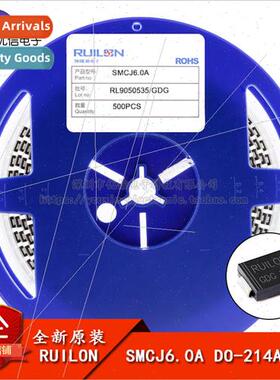 New al SMCJ6.0A DO-214AB 6V/Unidirectional TVS Transient Sup
